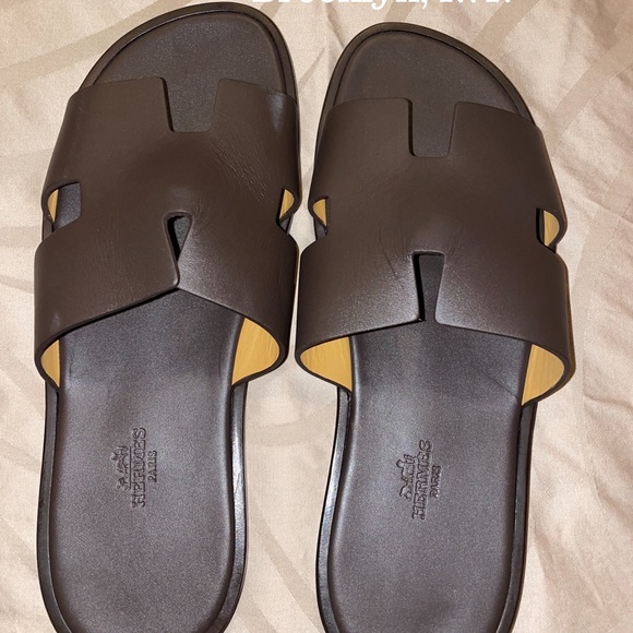 Mens Hermes Izmir sandals, brand new, never worn, dust bag included. - Picture 1 of 6